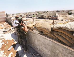 Detritus of war litters Azaz