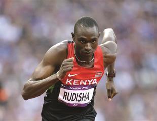 Stunning Rudisha sets world record