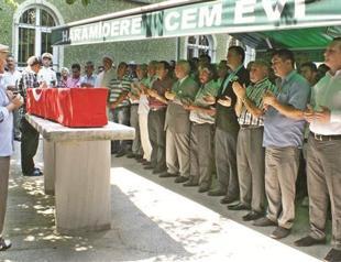 Two prayers held for soldier killed in Foça