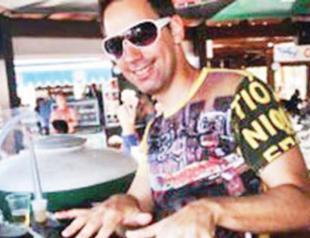 DJ Yahel on Istanbul stage at Bayram