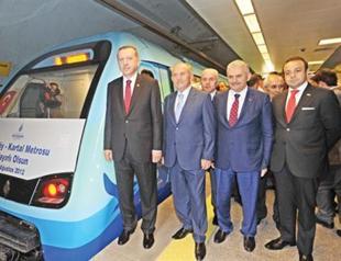 PM opens new metro line on Anatolian side
