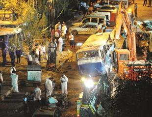 Two in custody in connection with bombing