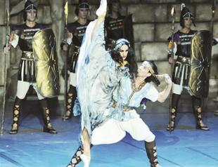 Troya performs at Aspendos Antalya
