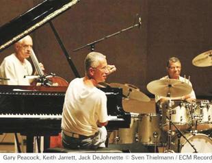 Keith Jarrett prepares to take stage with a legendary team