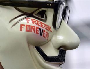 Anonymous takes down state website in protest at cheating claims