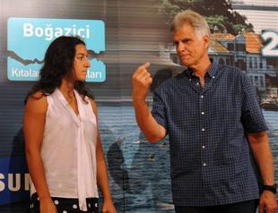 Young Turkish swimmer ready for baptism of fire