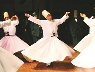 Whirling dervishes perform in different parts of the world