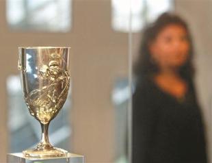 Greek trophy from 1869 goes on display