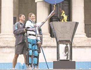 British woman first to take robotic suit