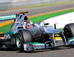 Schumacher fastest in 1st practice at Italian GP