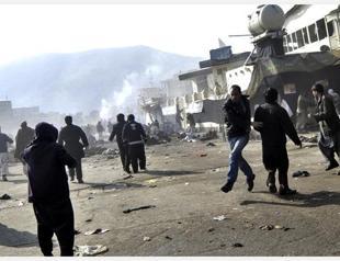 Suicide bomber kills six near NATO headquarter in Kabul