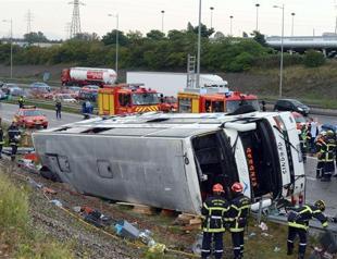 Three killed, many injured after Polish bus crash in France
