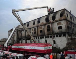 Pakistan factory fires kill 310: officials