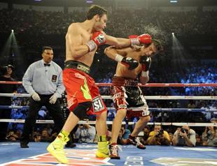 Martinez survives knockdown to dethrone Chavez