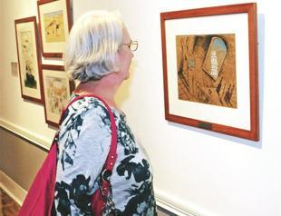 Winning cartoons in Michigan exhibit