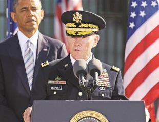 Dempsey in Ankara for talks over Syria