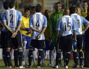 Lights go out in big match