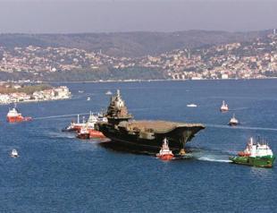 Chinese navy takes first aircraft carrier