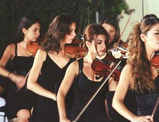 Young Greek, Turk musicians in İzmir