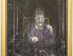 Bacon Pope painting up for auction