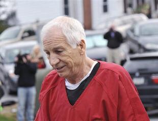 US college coach Sandusky jailed for life for child sex