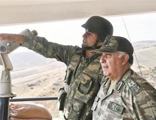 Özel visits border posts amid inflaming tension
