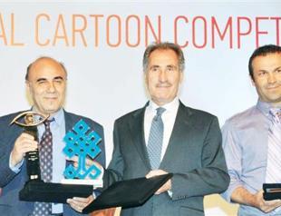 Winners pick up awards in Doğan cartoon contest