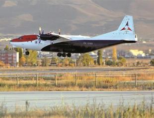Armenian civilian plane grounded
