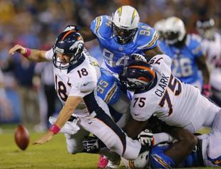 Manning’s record rally sparks Broncos victory