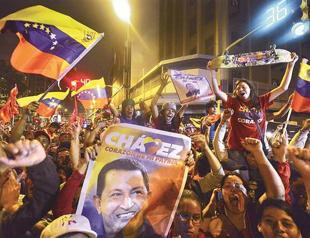 Incumbent Chavez re-elected as president for six-year term