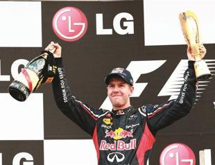 Vettel triumphs in Korea