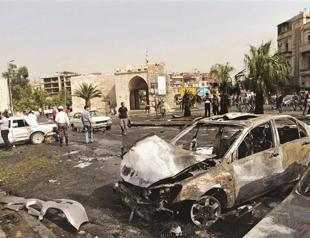 Brahimi meets al-Assad as blast rocks Damascus