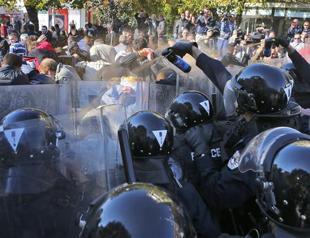 Clashes at Kosovo protest against new talks with Serbia