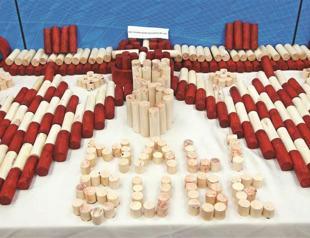 Illegal ivory pieces seized in Istanbul