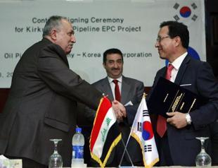 Iraq signs gas pipeline deal with S.Koreas KOGAS