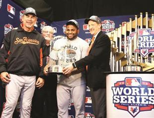 ‘Kung Fu Panda’ powers Giants to World Series win