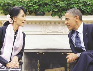 US honors Suu Kyi as sanctions removed