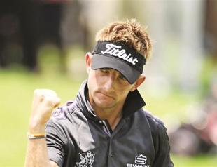 Pumped-up Kruger puts Tiger Woods in the shade