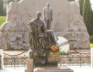 A cemetery like an open-air museum