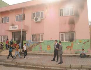 Masked protesters attack kindergarten in Turkey’s southeast
