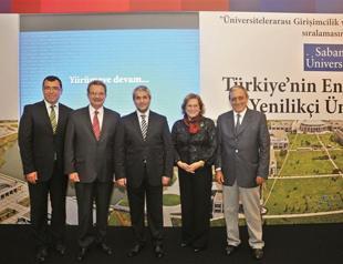 Sabancı University hailed for its ‘innovative spirit’