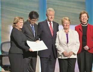 Clinton honors project by Sabancı Foundation