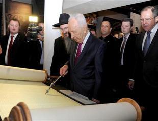Israel president opens new Jewish museum in Moscow