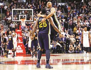 Utah works overtime for first away win of season