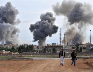 Syria bombards rebel area near Turkish border