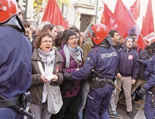 Workers express rage at austerity across Europe