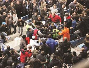 Politically-fulled violence mars European football
