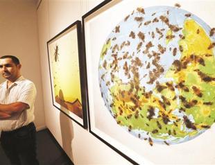 Dubai-based artist displays ‘bleeding Syria’ in exhibition