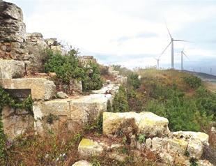 Wind turbines threaten Monastery of St. Simeon