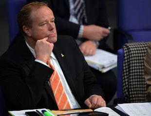 German minister makes brief stop in Gaza Strip